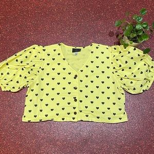 Lazy oaf tiny hearts crop